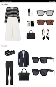 Mise à plat de lunettes de soleil rétro marbrées avec accessoires de mode modernes