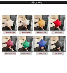 Star-shaped acrylic crossbody bags in eight vibrant colors with gold chain straps