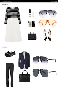 Flat top oversized aviator sunglasses lookbook featuring various gradient lenses and metal frames