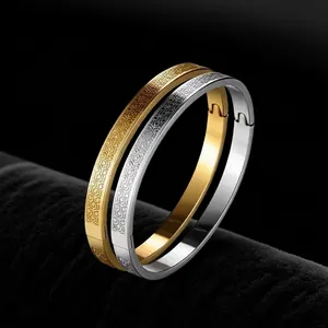 Edelstahl Armreif Armband Geometrisches Sechseckiges Wabenmuster Minimalistischer Klappschmuck Für Damen Herren