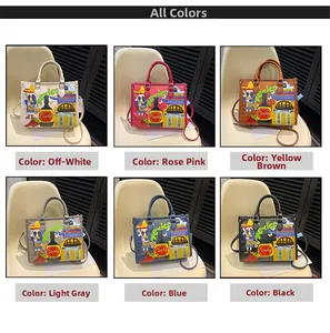 Six sacs à main de style mexicain avec broderies colorées et diverses options de couleurs