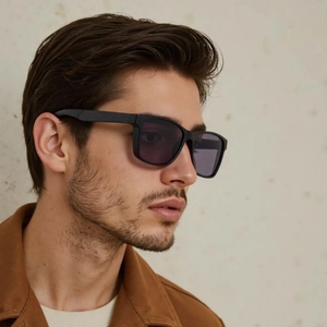 Men Polarized Sunglasses Square Frame Outdoor Sports UV400 Protection Driving Cycling Fishing Eyewear Lightweight Plastic Frame