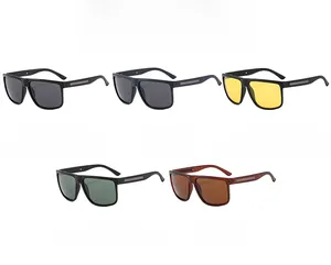Mens polarized driving sunglasses in five different frame and lens color options