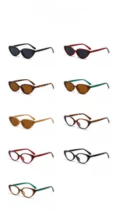 Griglia di 9 colori per occhiali da sole vintage cat-eye e montature trasparenti