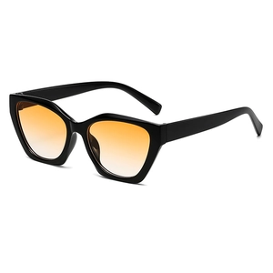 Retro Small Frame Cat Eye Sunglasses PC Material UV400 Protection Street Fashion Eyewear For Women And Men