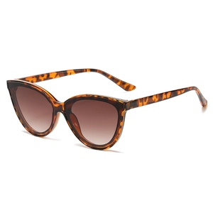 Cat Eye Sunglasses For Women Retro Fashion Large Frame PC AC UV Protection Vintage Trendy Outdoor Eyewear
