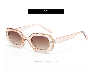 Detailansicht der ovalen, halbtransparenten rosa Sonnenbrille mit hochwertigen Gläsern