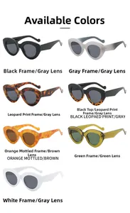 Detailed collection of vintage oval sunglasses in multiple tortoiseshell and solid colors