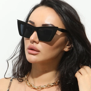 Cat Eye Sunglasses Women Vintage Leopard PC Frame UV Protection Fashion Eyewear Retro Streetwear Trendy Outing