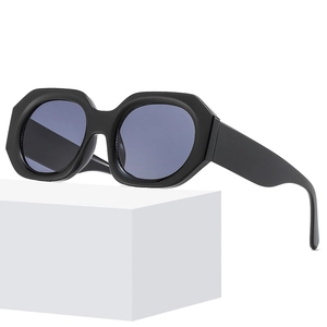 Sunglasses Retro Polygonal PC Frame UV400 Protection Fashion Street Style Glasses For Women Men