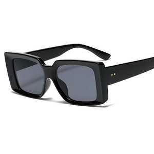 Retro Square Sunglasses PC Frame AC Lens UV400 Protection Rectangle Candy Color Fashion Eyewear For Women Men