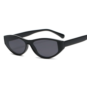 Lunettes De Soleil Yeux De Chat Rétro Protection UV400 Matériau PC Petit Cadre Mode Streetwear Style Vintage Pour Hommes Et Femmes