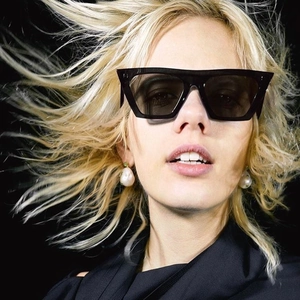 Lunettes De Soleil Œil De Chat Rétro Tendance Monture PC Protection UV400 Grandes Lunettes Carrées Pour Femmes Hommes