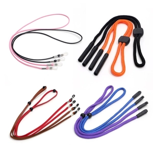 Adjustable Wax Rope Glasses Chain Anti-slip Eyewear Strap Braided Sports Cord Holder For Sunglasses Reading Glasses