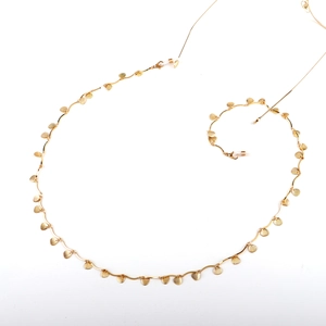 Chaîne de lunettes dorée à la mode avec breloques coquillages et boucles en silicone