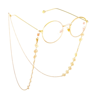 Alloy Metal Glasses Chain With Silicone Loops Life Tree Pendant Gold Bohemian Eyewear Retainer Lanyard Neck Cord