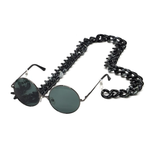 Retro Acrylic Chunky Glasses Chain Anti Slip Eyeglass Lanyard For Sunglasses Fashion Resin Eyewear Strap Holder