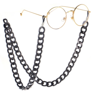 Chunky Metal Alloy Glasses Chain Anti Slip Eyewear Lanyard Strap For Sunglasses Reading Glasses Retro Punk Style