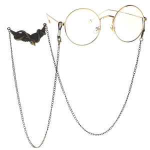 Retro Punk Flying Snake Wings Glasses Chain Bronze Metal Alloy Anti Slip Eyeglass Holder Strap For Sunglasses