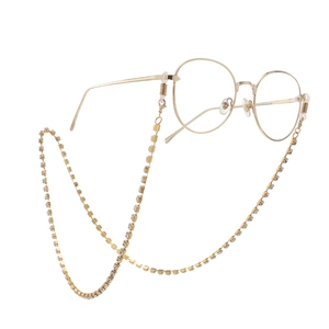 Metal Rhinestone Glasses Chain Fashion Luxury Anti-slip Eyewear Strap Sunglasses Lanyard Cord Elegant Neck Decorative