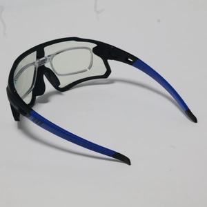 Herren Photochrome Fahrrad-Sonnenbrille mit integriertem RX-Clip für Kurzsichtige