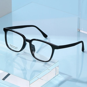 Mode Vierkant TR90 Optische Brilmonturen Voor Vrouwen Bijziendheid Recept Brillen Eenvoudig Trendy Lichtgewicht Volledig Montuur Heldere Glazen
