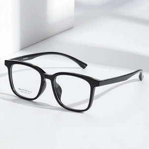 Square Frame Optical Glasses TR90 Lightweight Full Frame Prescription Ready Retro Fashion Eyewear For Women Unisex