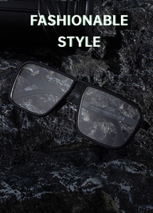 Detail of stainless steel sunglasses temples showing model MY-98329 and CE quality markings