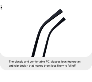Vue détaillée des branches de lunettes noires mates au design ergonomique antidérapant