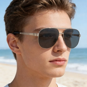 Polarized Aviator Sunglasses Metal Frame UV400 Protection TAC Lens Retro Fashion Outdoor Driving For Men Women