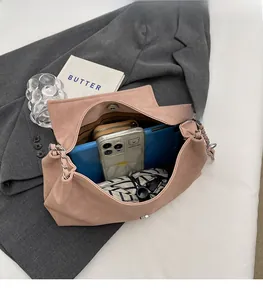 Spacious tote bag interior showing capacity for tablet, phone, and daily essentials