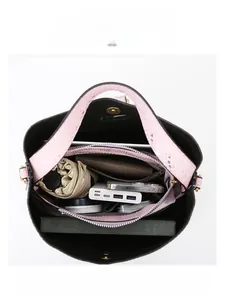 Interior view showing the large storage capacity for iPad, umbrella and daily essentials