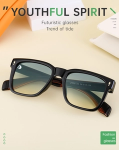 Vue détaillée des lunettes ZS98136 montrant les dimensions et le numéro de série