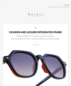 Detail view of the integrated frame design and gradient lenses on vintage sunglasses