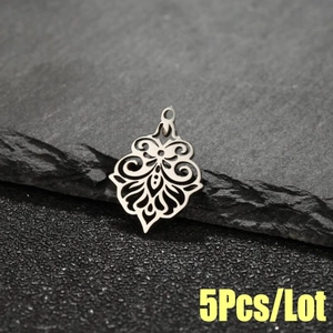 5Pcs/Lot stainless steel Tree of Life hollow pendants for DIY jewelry making accessories