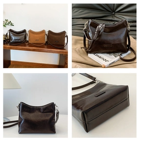 Detailaufnahme des Vintage-Tote-Bodens mit feinen Nähten und hochwertiger Lederstruktur