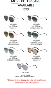 Multiple color options for retro square pilot sunglasses with metal frame and double bridge