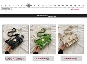 Detailed size comparison of trendy crossbody flap bags in black and plaid patterns