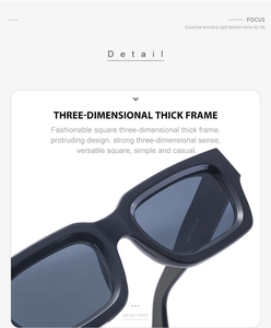 Detailed macro view of the three-dimensional thick frame on black square steampunk sunglasses