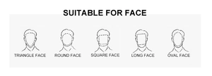 Guide de compatibilité des lunettes de soleil pour visages triangulaires, ronds, carrés et ovales