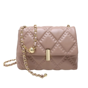 Elegante Borsa A Spalla Trapuntata Da Donna In Pelle PU Catena In Metallo Borsa A Tracolla Piccola Borsa Quadrata Alla Moda