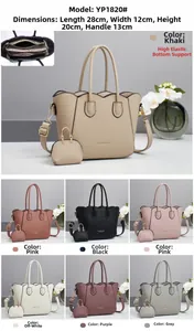 Detaillierte Größenangaben und Farboptionen für die strukturierte Shopper-Tasche