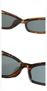 Detailed close-up of comfortable nose pads and durable metal hinges on cat eye sunglasses
