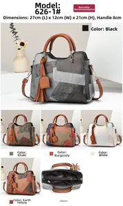 Detailed view of women's bag interior compartments and spacious storage structure