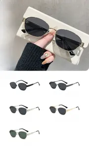 Polarized square sunglasses in multiple frame colors with prescription lens compatibility
