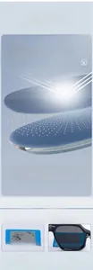 Detail of UV400 TAC polarized lens layers and outdoor glare reduction test performance