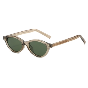 Oval Polarized Sunglasses TR90 Frame UV400 Protection TAC Lens Retro Vintage Eyewear For Men Women Outdoor Travel Fashion