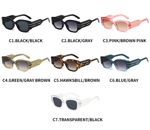 Collection of oversized round sunglasses with chic golden stripe accents on the temples