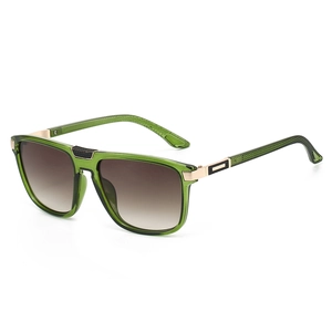 Fashion Square Sunglasses UV400 Protection Lightweight PC Frame Metal Hinge Outdoor Driving Eyewear Unisex Retro Style