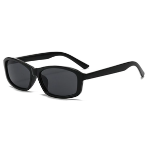 Sunglasses PC Frame AC Lens UV400 Protection Vintage Retro Rectangle Fashion Outdoor Travel Driving Unisex Women Men
